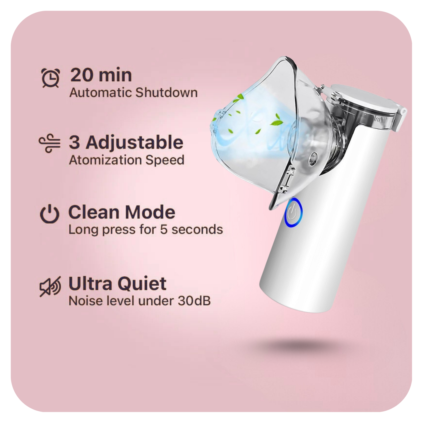 Droovo™ Portable Nebulizer