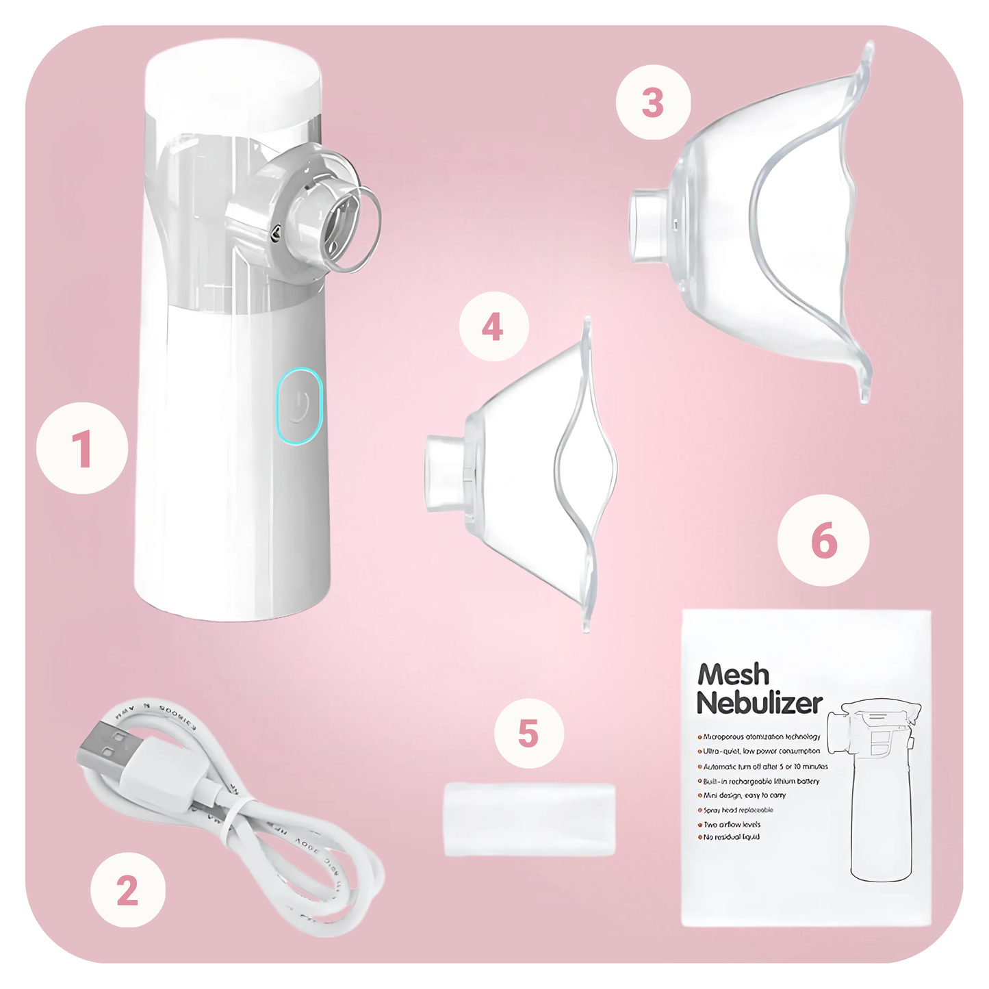 Droovo™ Portable Nebulizer