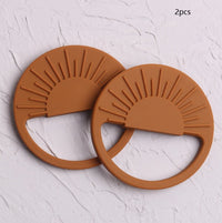 2pcs mustard yellow