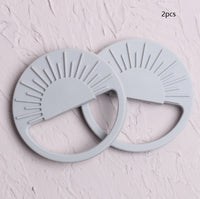 2pcs light grey