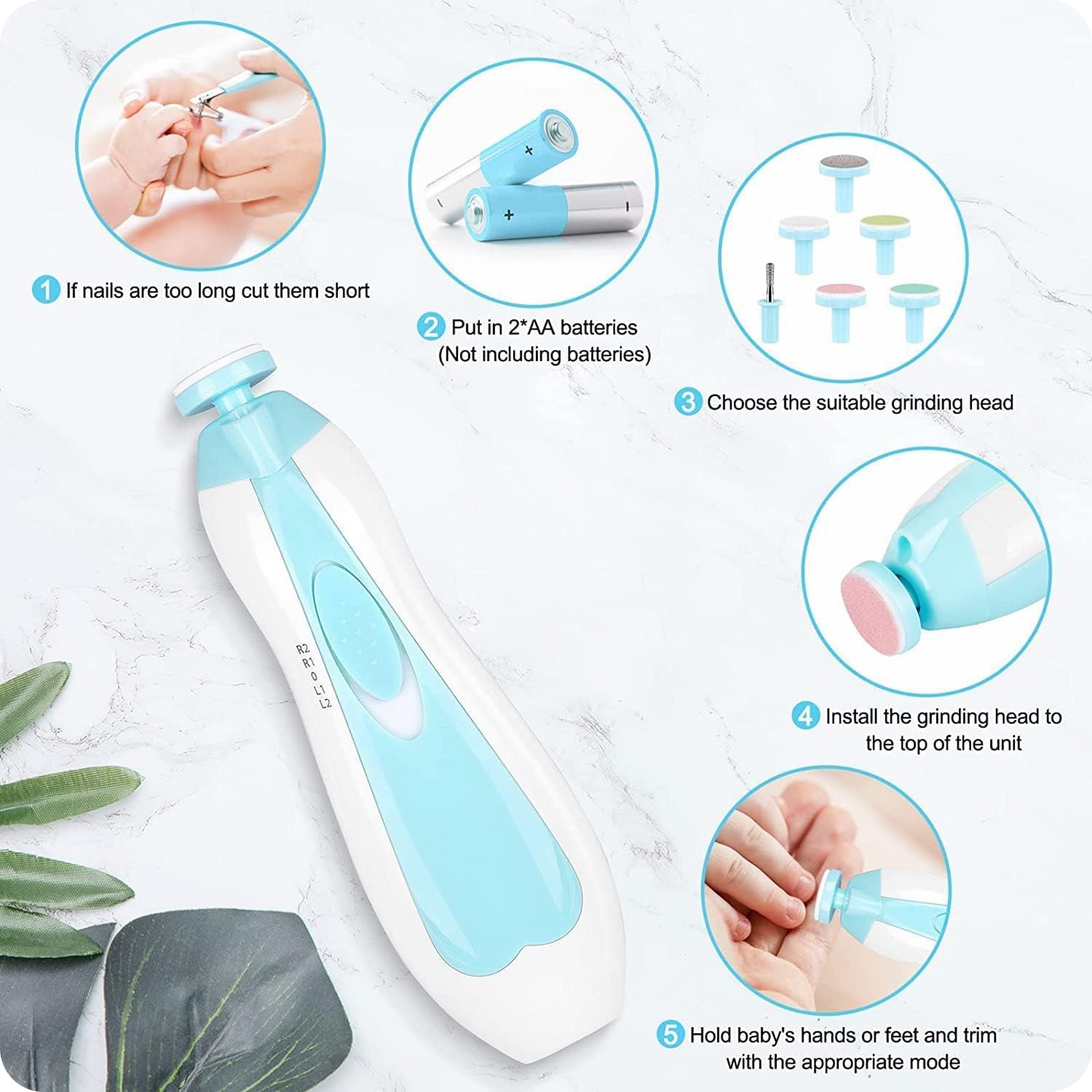Droovo™ Baby Glide - Nail Cutter