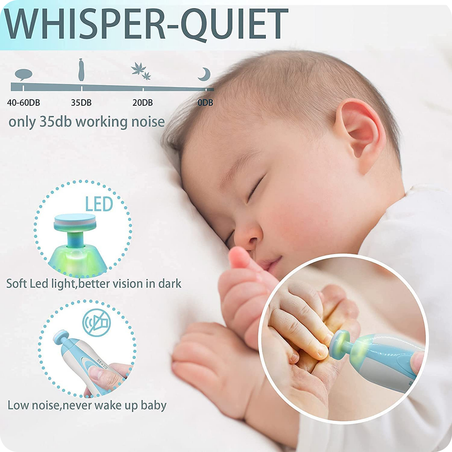 Droovo™ Baby Glide - Nail Cutter